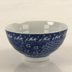 Japanese Porcelain Arita Ware Rice Bowl Sometsuke Chawan Pottery Yakimono PY434