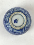 Japanese Porcelain Arita Ware Sometsuke Teacup Vtg Yunomi Blue Line Sencha TC394
