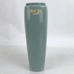 Japanese Porcelain Celadon Flower Vase Vtg Ikebana Tall Kabin Light Green FK123