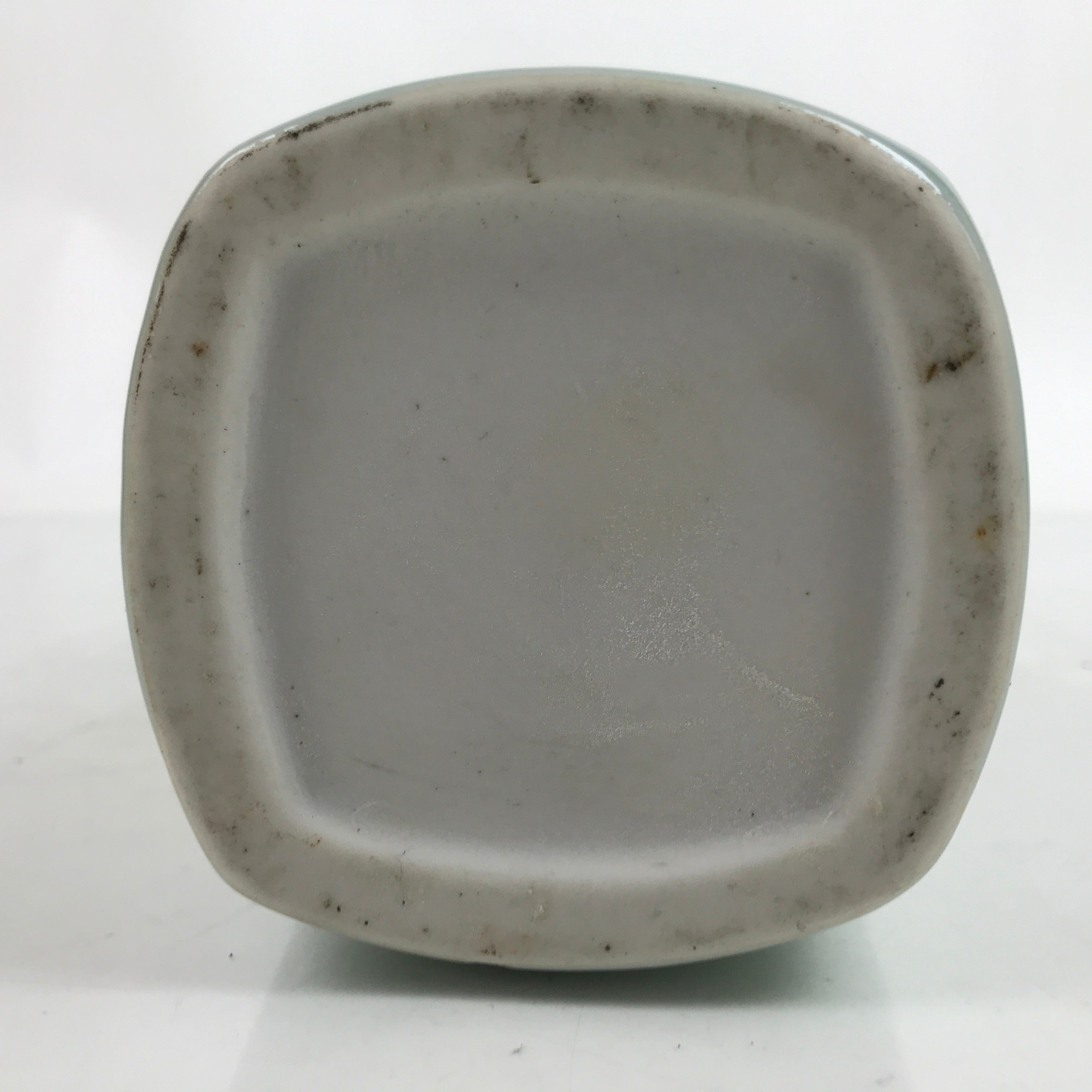 Japanese Porcelain Celadon Flower Vase Vtg Ikebana Tall Kabin Light Green FK123