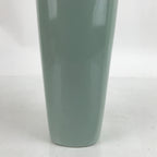 Japanese Porcelain Celadon Flower Vase Vtg Ikebana Tall Kabin Light Green FK123