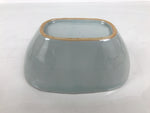 Japanese Porcelain Celadon Serving Bowl Vtg Two Section Seiji Green Hachi Y574
