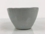 Japanese Porcelain Celadon Serving Bowl Vtg Two Section Seiji Green Hachi Y574