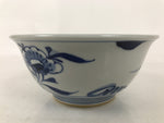 Japanese Porcelain Donburi Bowl Soba Udon Noodle Soup Blue White Sometsuke Y400