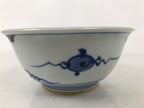 Japanese Porcelain Donburi Bowl Soba Udon Noodle Soup Blue White Sometsuke Y401