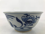 Japanese Porcelain Donburi Bowl Soba Udon Noodle Soup Blue White Sometsuke Y406