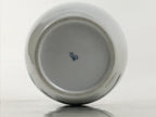 Japanese Porcelain Flower Vase Ikebana Kabin Peony White Red Hand-Painted FK176