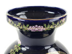 Japanese Porcelain Flower Vase Kutani ware Vtg Kabin Ikebana Arrangement FK40