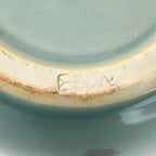 Japanese Porcelain Flower Vase Tobe Ware Vtg Tobiseiji Celadon Fish Ear FK103