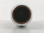 Japanese Porcelain Flower Vase Vtg Ikebana Arrangement Kabin Brown White FK226