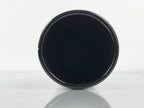 Japanese Porcelain Flower Vase Vtg Ikebana Kabin Glossy Black Cylinder FK234