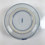 Japanese Porcelain Green Tea Bowl Matcha Chawan Vtg White Blue Sometsuke CHB93