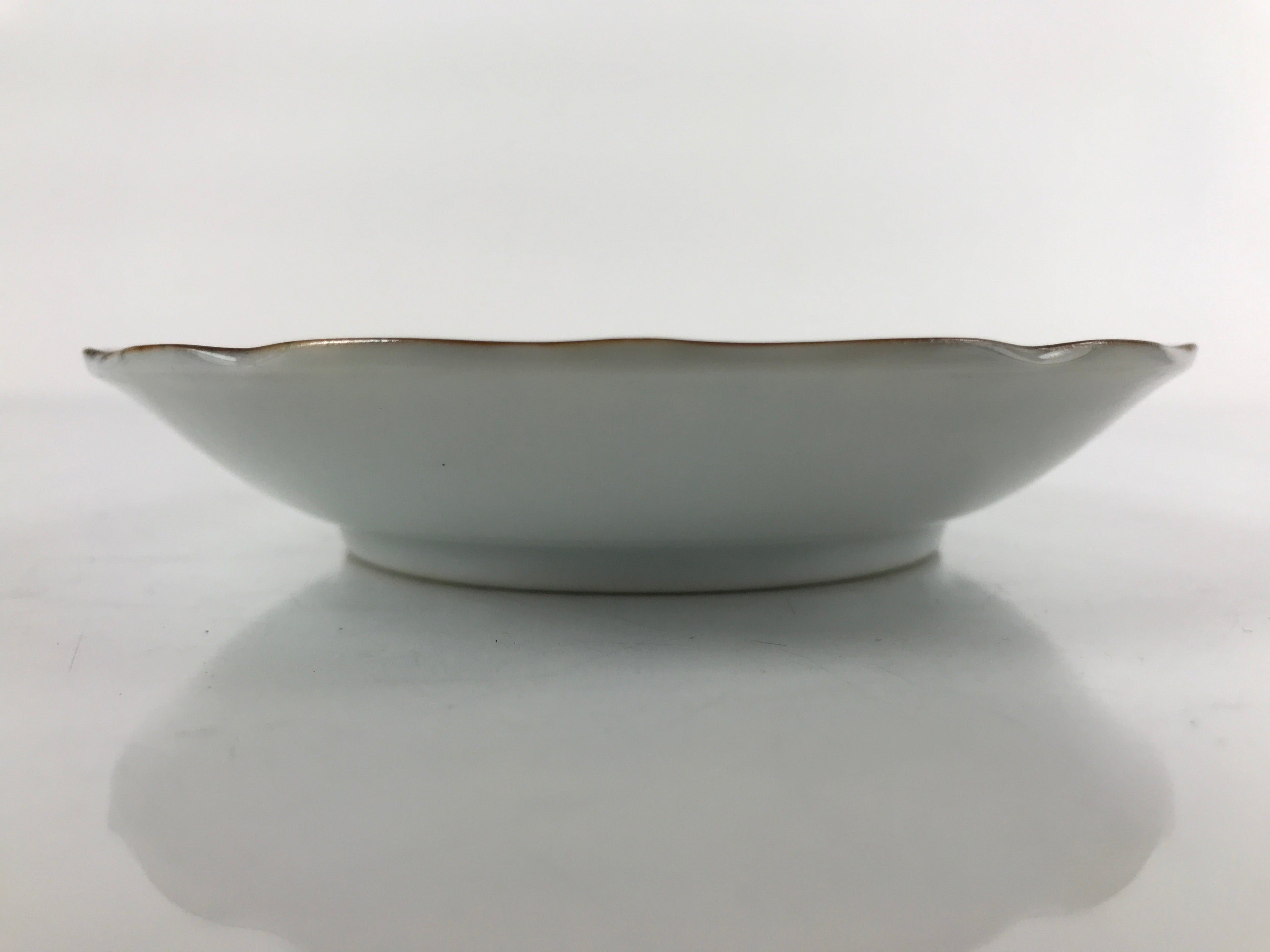 Japanese Porcelain Imari Small Plate Kozara Vtg Sometsuke Scenery Blue PY674