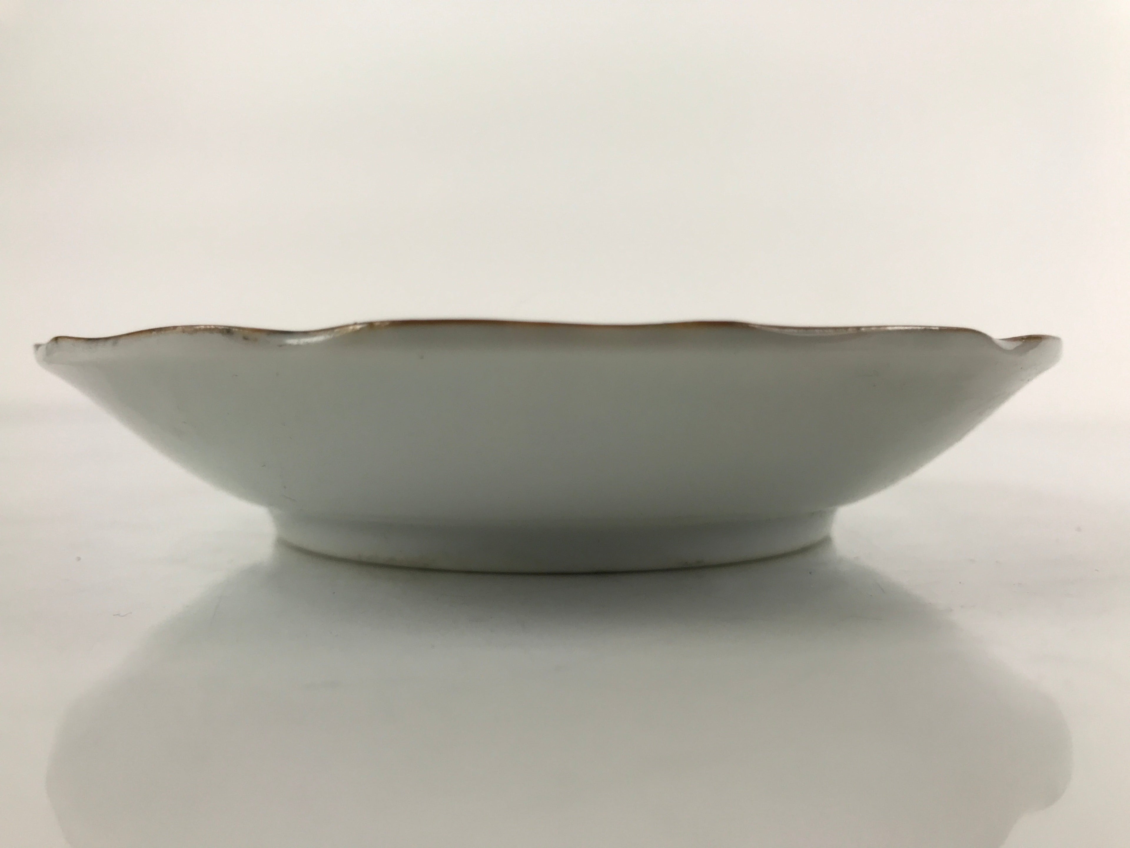 Japanese Porcelain Imari Small Plate Kozara Vtg Sometsuke Scenery Blue PY676