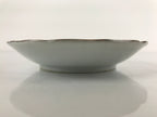 Japanese Porcelain Imari Small Plate Kozara Vtg Sometsuke Scenery Blue PY677