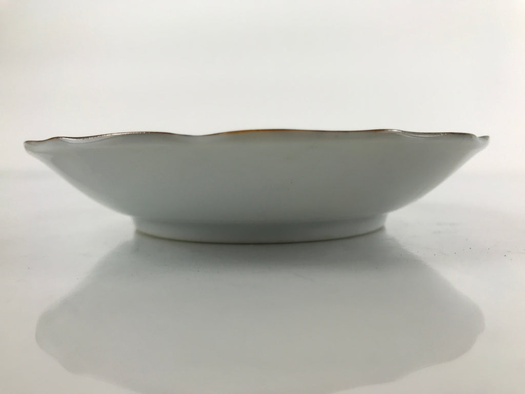 Japanese Porcelain Imari Small Plate Kozara Vtg Sometsuke Scenery Blue PY678