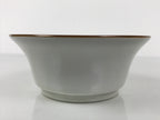 Japanese Porcelain Kakiemon Small Bowl Vtg Kobachi Blue Dragon Red Border Y484