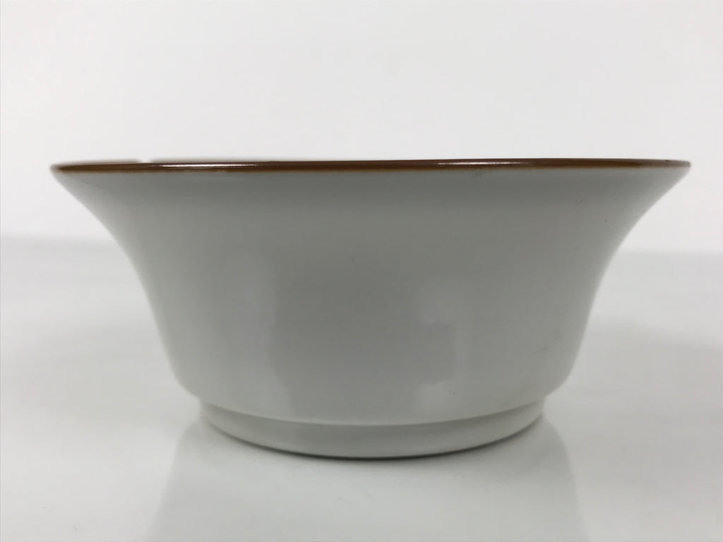 Japanese Porcelain Kakiemon Small Bowl Vtg Kobachi Blue Dragon Red Border Y484