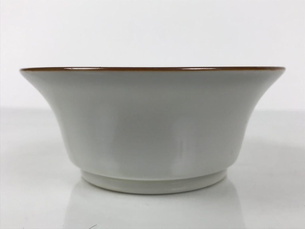 Japanese Porcelain Kakiemon Small Bowl Vtg Kobachi Blue Dragon Red Border Y484