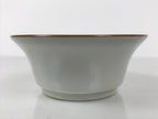Japanese Porcelain Kakiemon Small Bowl Vtg Kobachi Blue Dragon Red Border Y484