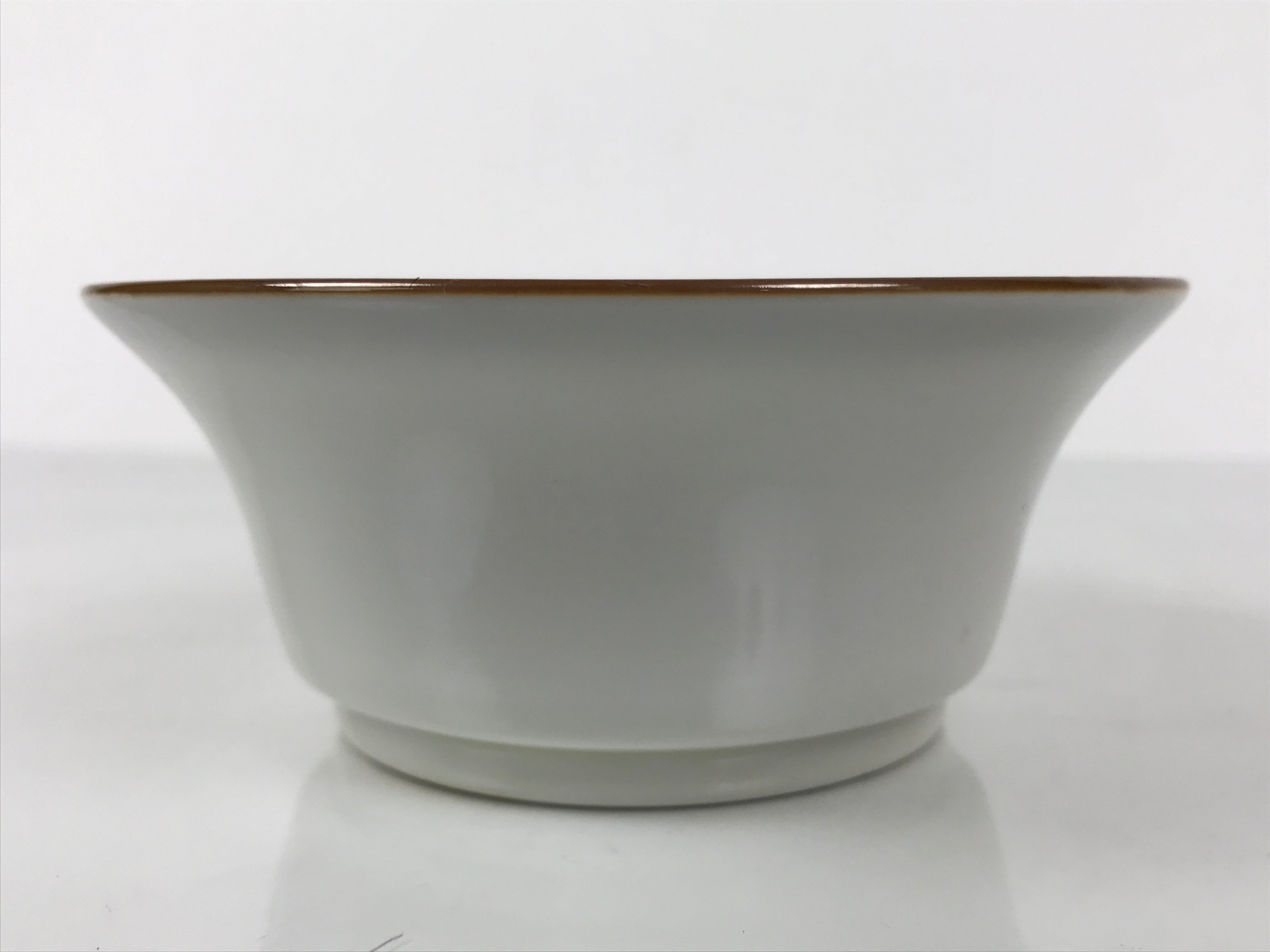 Japanese Porcelain Kakiemon Small Bowl Vtg Kobachi Blue Dragon Red Border Y484