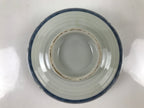 Japanese Porcelain Large Donburi Bowl Sometsuke Vtg Blue White Floral Dish Y199