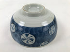 Japanese Porcelain Large Donburi Bowl Sometsuke Vtg Blue White Floral Dish Y199