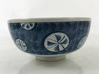 Japanese Porcelain Large Donburi Bowl Sometsuke Vtg Blue White Floral Dish Y199