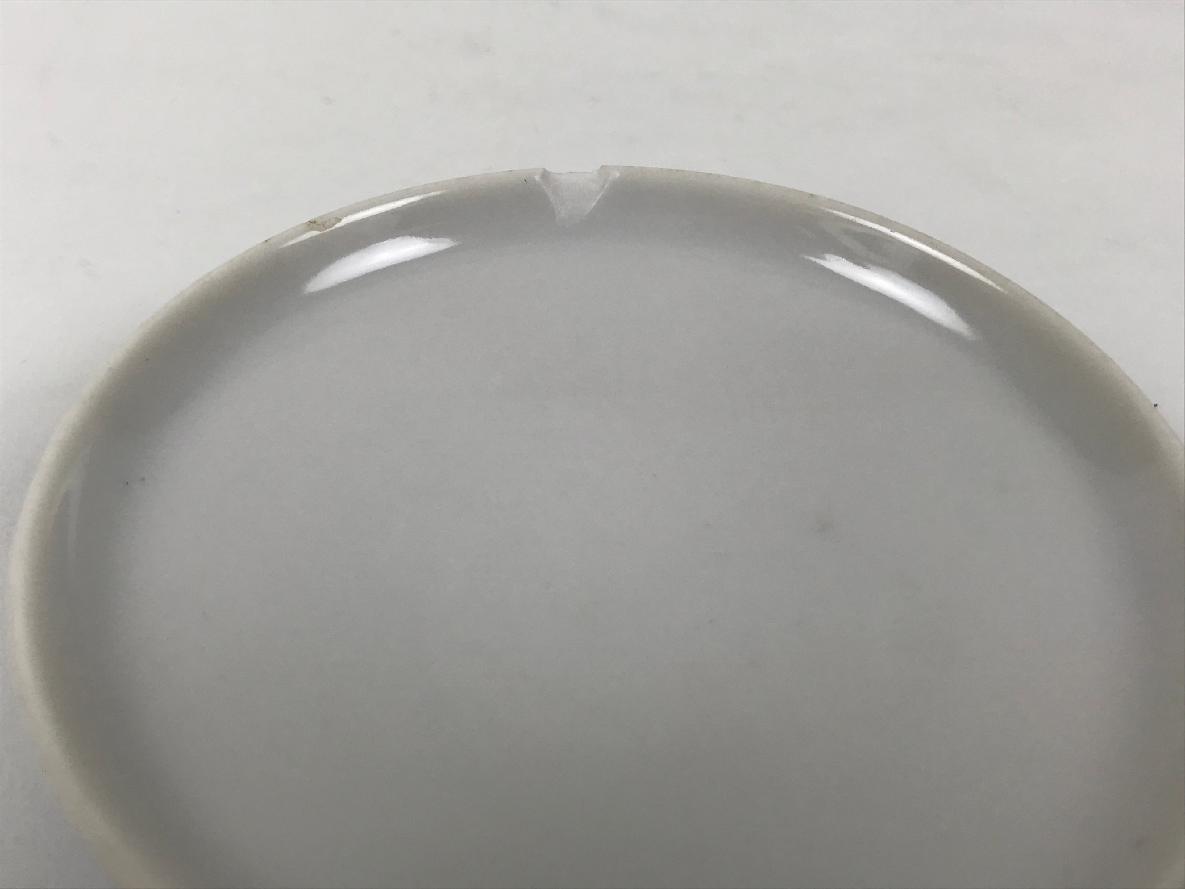 Japanese Porcelain Lidded Bowl Mushiwan White Blue Leaf Floral Sometsuke Y459