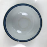 Japanese Porcelain Lidded Teacup Vtg Kikyo Balloon Flower Yunomi Blue TC502