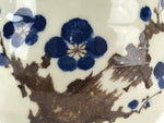 Japanese Porcelain Lidded Teapot Kyusu Pottery Sencha Plum Blossom White PY449