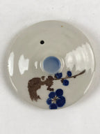 Japanese Porcelain Lidded Teapot Kyusu Pottery Sencha Plum Blossom White PY449