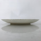Japanese Porcelain Medium Serving Plate Chuzara Vtg Round Pink Floral Leaf Y243
