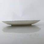 Japanese Porcelain Medium Serving Plate Chuzara Vtg Round Pink Floral Leaf Y243