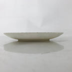 Japanese Porcelain Medium Serving Plate Chuzara Vtg Round Pink Floral Leaf Y245