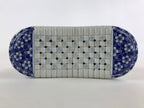 Japanese Porcelain Neck Rest Antique Geisha Takamakura Pillow Blue White JK569