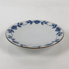 Japanese Porcelain Plate Blue Sometsuke Plum blossoms Flower Pattern Sara PY239