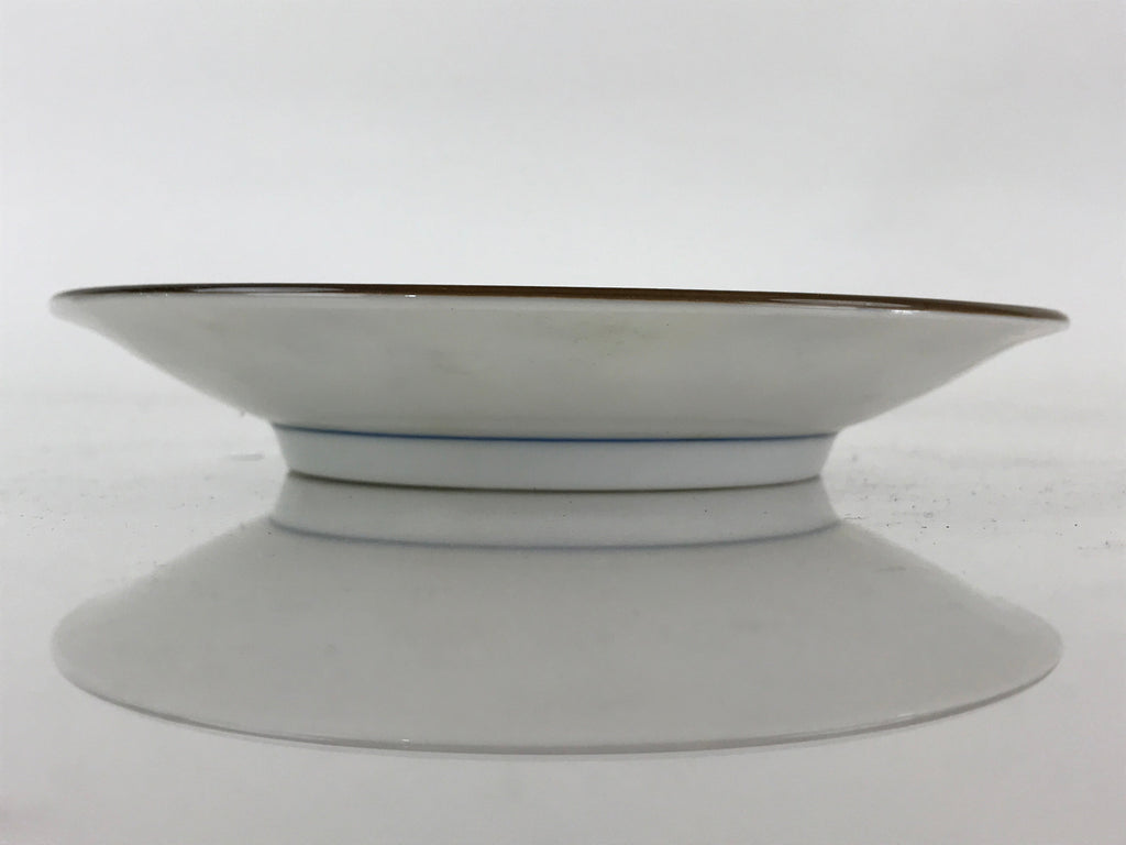 Japanese Porcelain Plate Blue Sometsuke Plum blossoms Flower Pattern Sara PY239