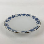 Japanese Porcelain Plate Blue Sometsuke Plum blossoms Flower Pattern Sara PY240