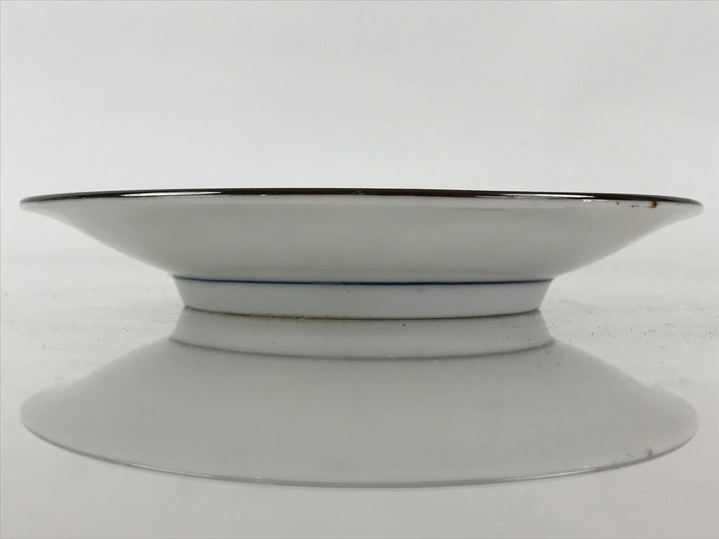 Japanese Porcelain Plate Blue Sometsuke Plum blossoms Flower Pattern Sara PY240