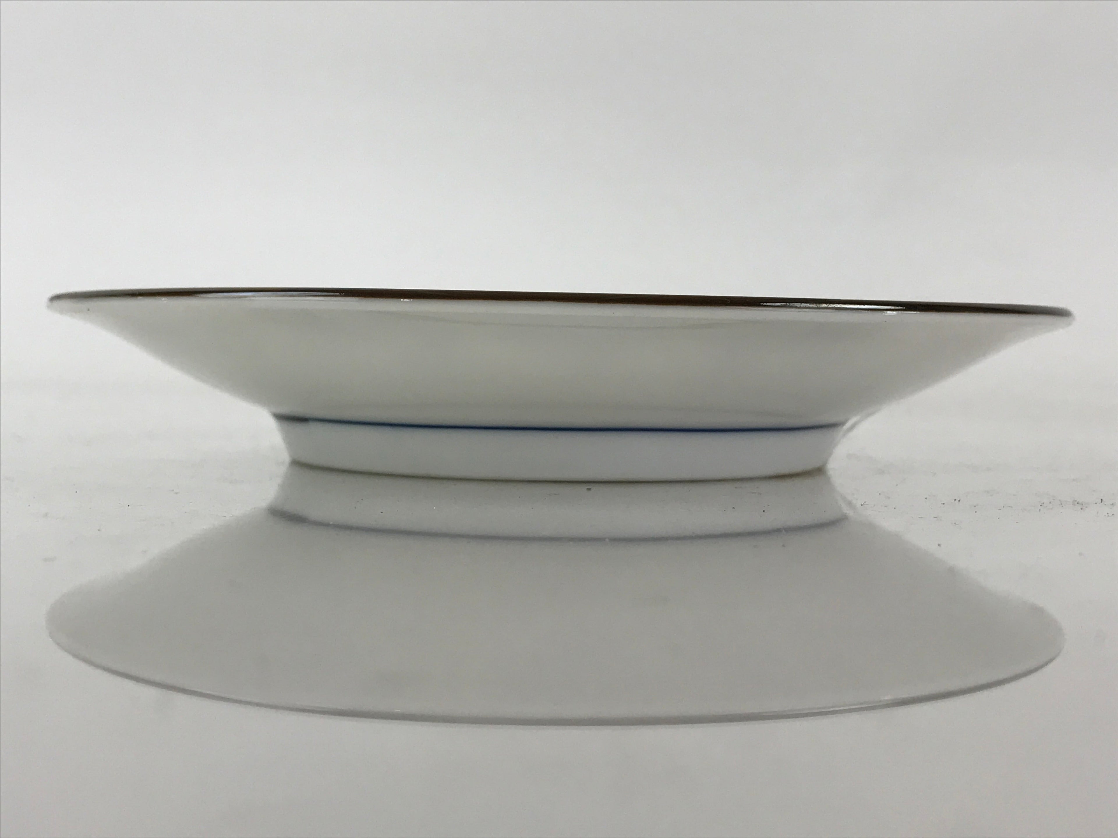 Japanese Porcelain Plate Blue Sometsuke Plum blossoms Flower Pattern Sara PY240