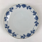 Japanese Porcelain Plate Blue Sometsuke Plum blossoms Flower Pattern Sara PY242