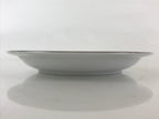 Japanese Porcelain Plate Keito Japan Fine China White Light Green Border PY257