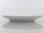 Japanese Porcelain Plate Pearl China White Red Brown Floral Leaf Design PY275