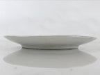 Japanese Porcelain Plate Pearl China White Red Brown Floral Leaf Design PY275