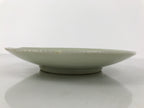 Japanese Porcelain Plate Sara Vtg Kozara Nanten Sacred Bamboo Leaf Celadon Y461