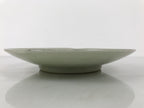 Japanese Porcelain Plate Sara Vtg Kozara Nanten Sacred Bamboo Leaf Celadon Y462