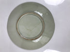 Japanese Porcelain Plate Sara Vtg Kozara Nanten Sacred Bamboo Leaf Celadon Y462