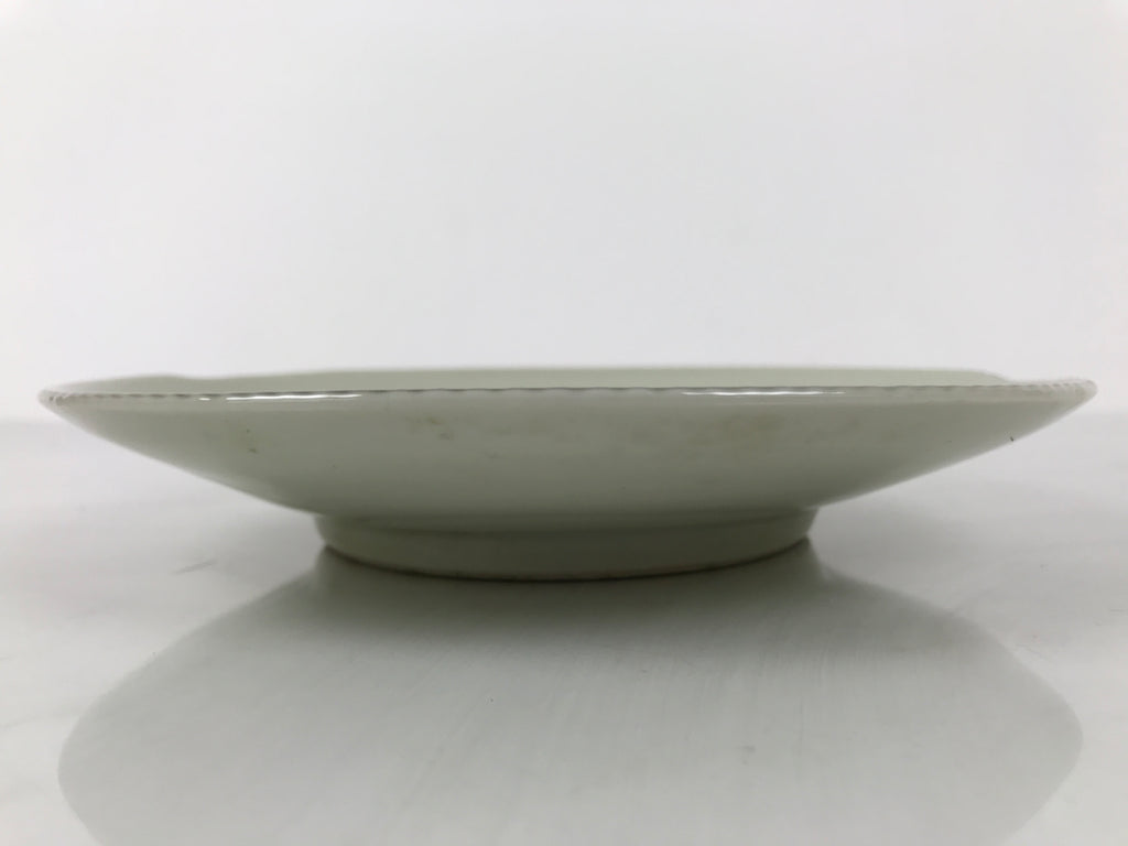 Japanese Porcelain Plate Sara Vtg Kozara Nanten Sacred Bamboo Leaf Celadon Y463