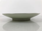 Japanese Porcelain Plate Sara Vtg Kozara Nanten Sacred Bamboo Leaf Celadon Y463